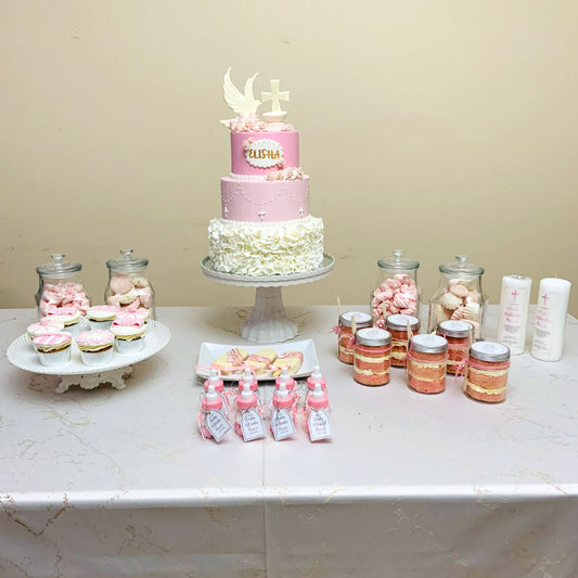God’s Little Miracle Baptism Cake Combo Pack