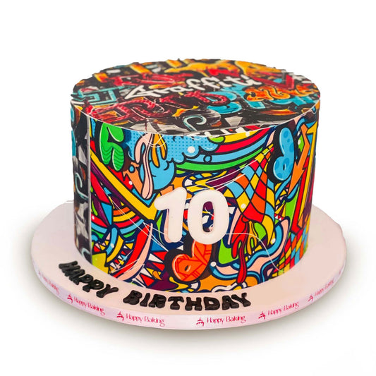 Graffitti Cake