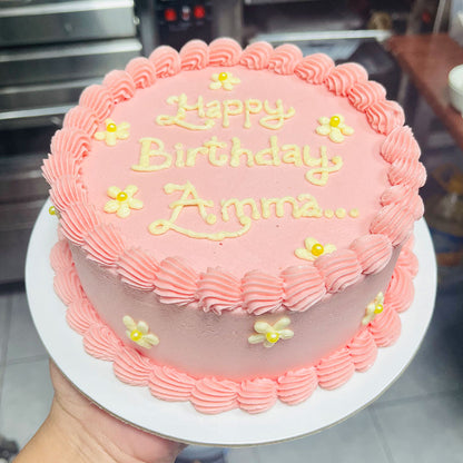 Happy Birthday Mom Cake