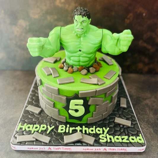 Hulk Cake 01