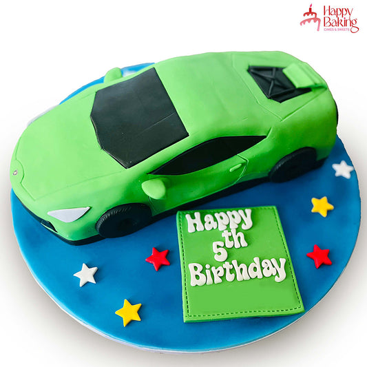 Lamborghini Ride Cake