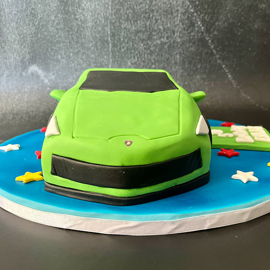 Lamborghini Ride Cake