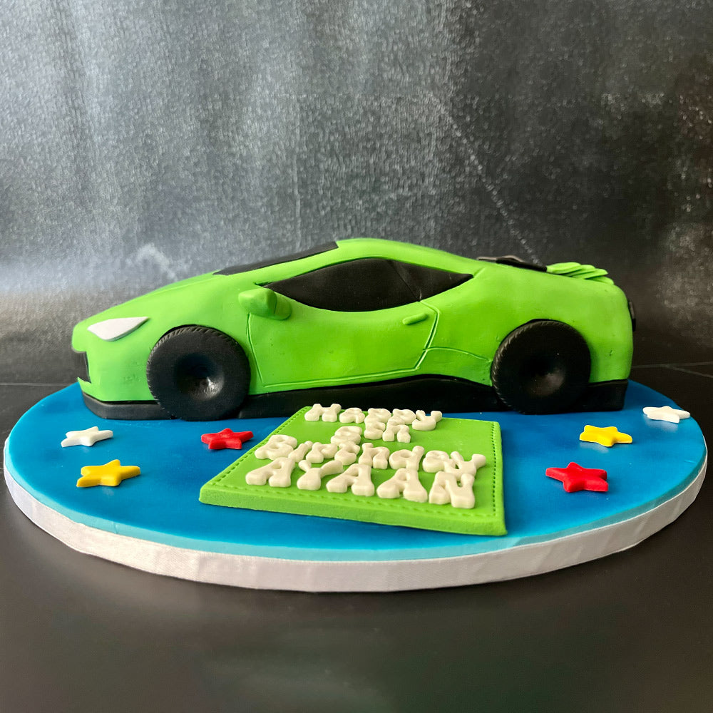Lamborghini Ride Cake