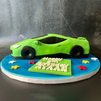 Lamborghini Ride Cake