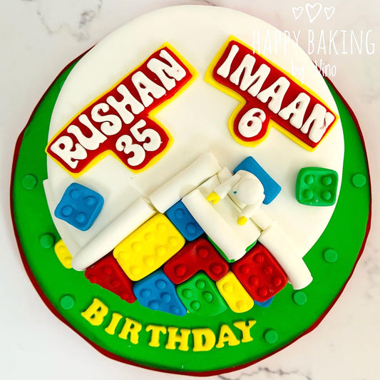 Duo Lego Cake