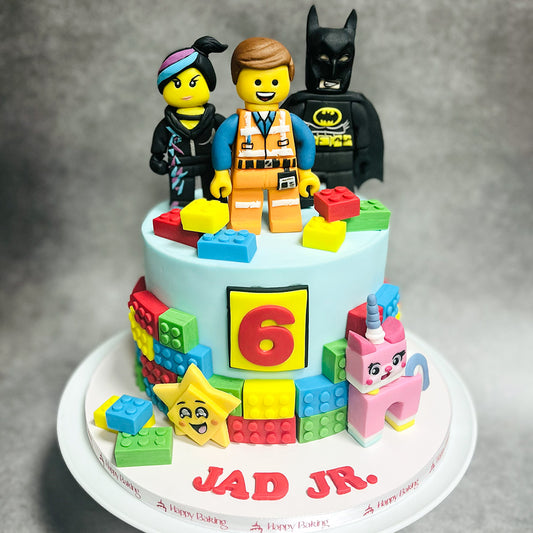 Lego Batman & The Team Cake