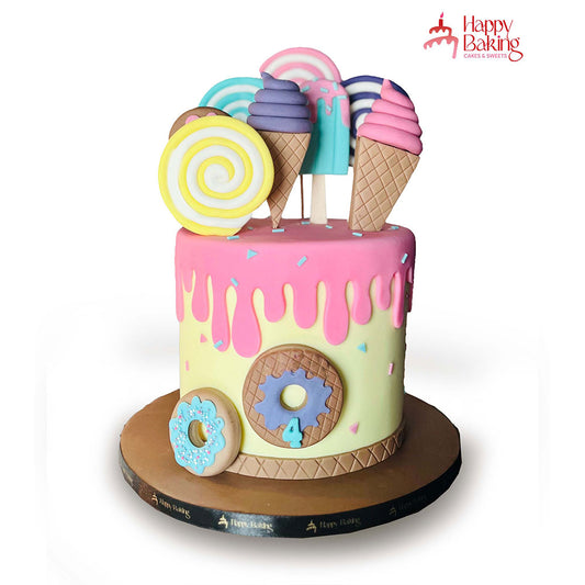 Lollipop Wonderland Cake