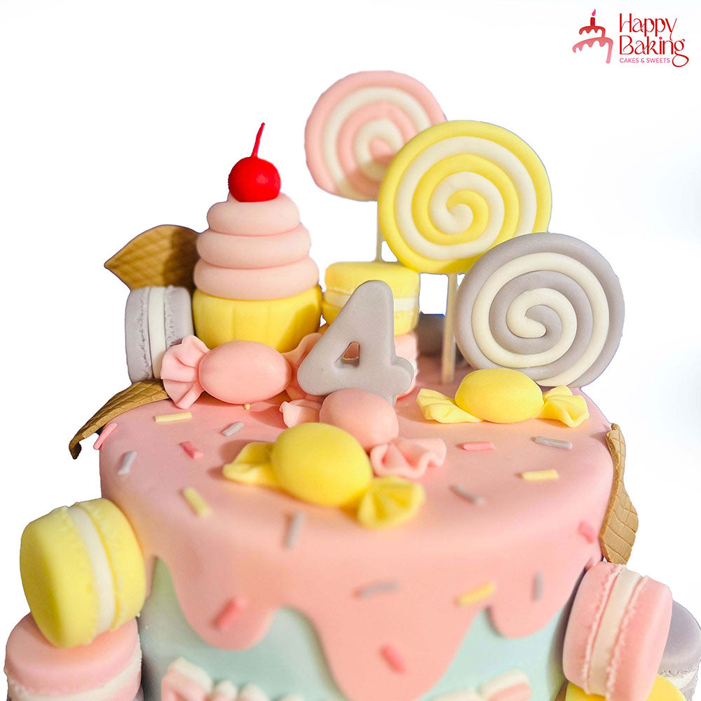 Lollipop Wonderland Cake 02