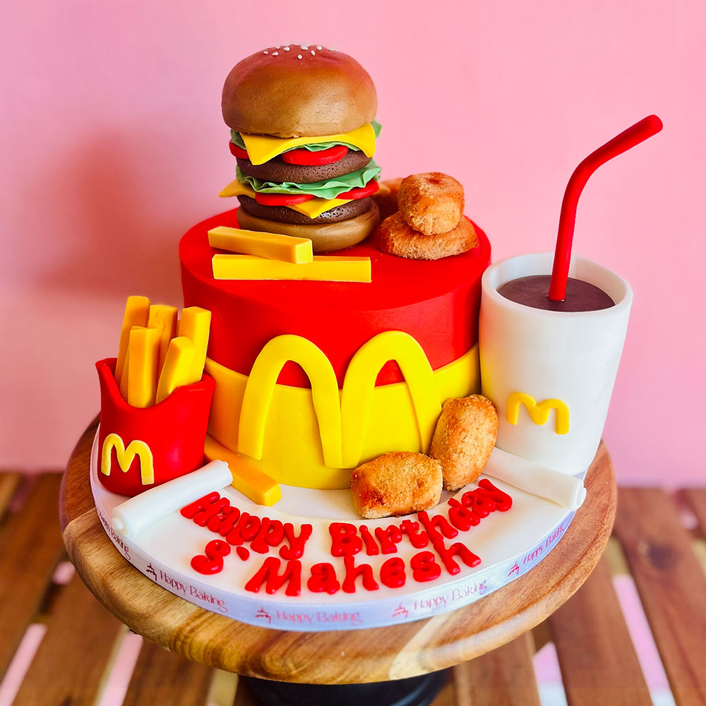 Mc Donalds Big Burger Cake
