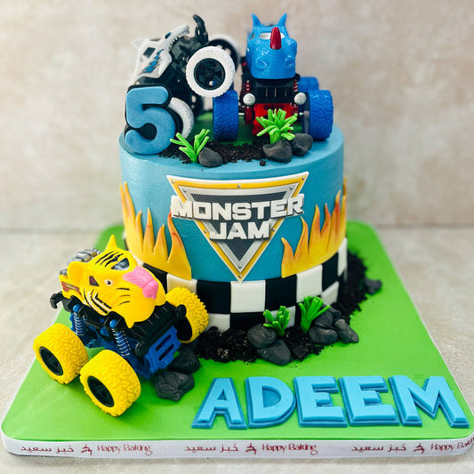Monster Truck Cake