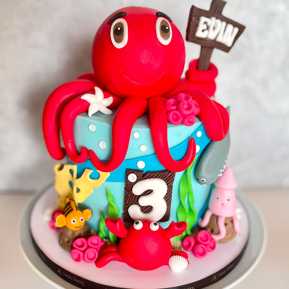 Mystic Octopus Cake