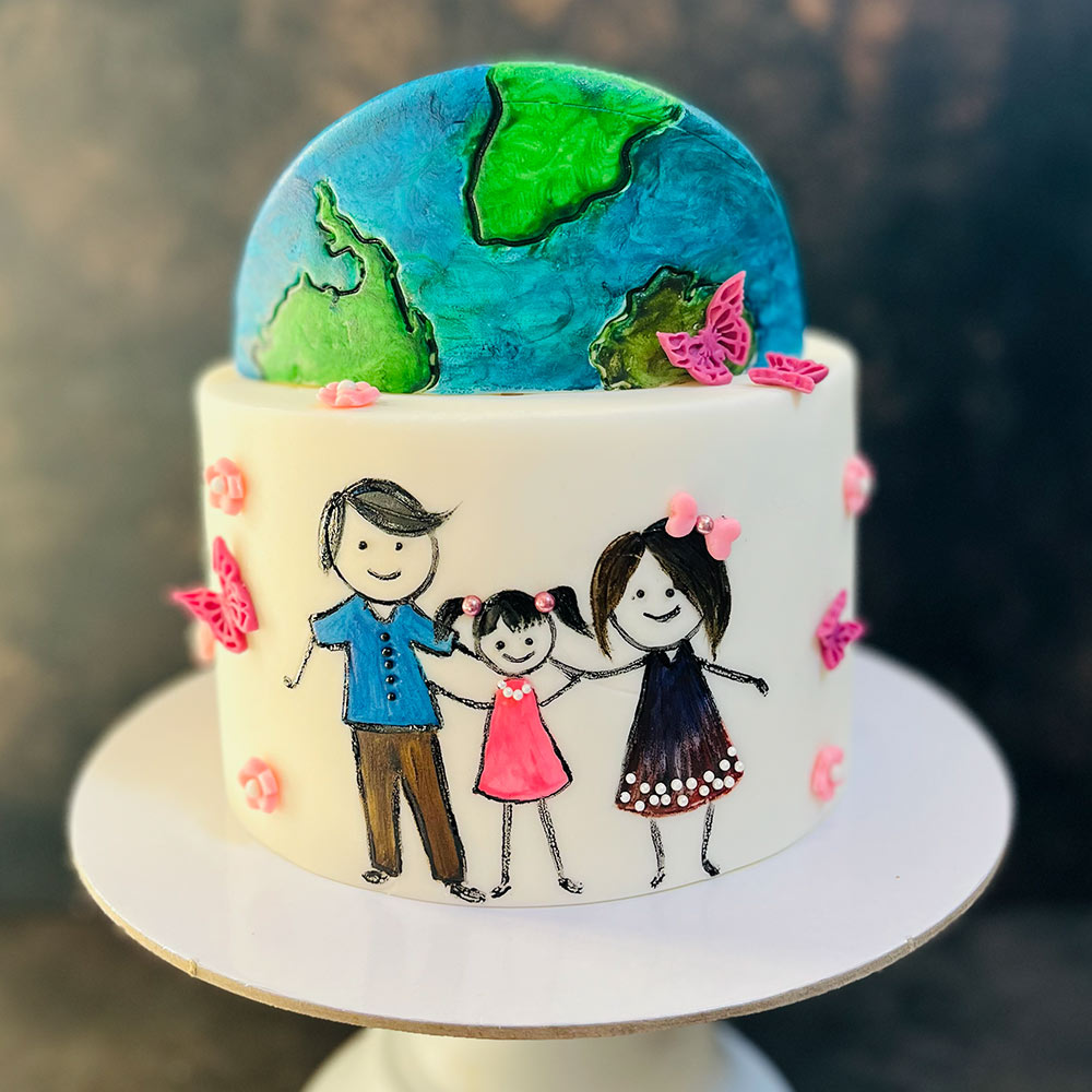 Our World, Our Family Cake