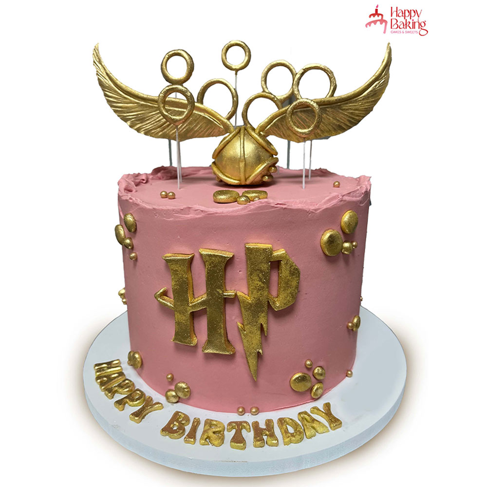 PInk Harry Potter Cake