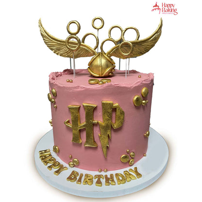 PInk Harry Potter Cake
