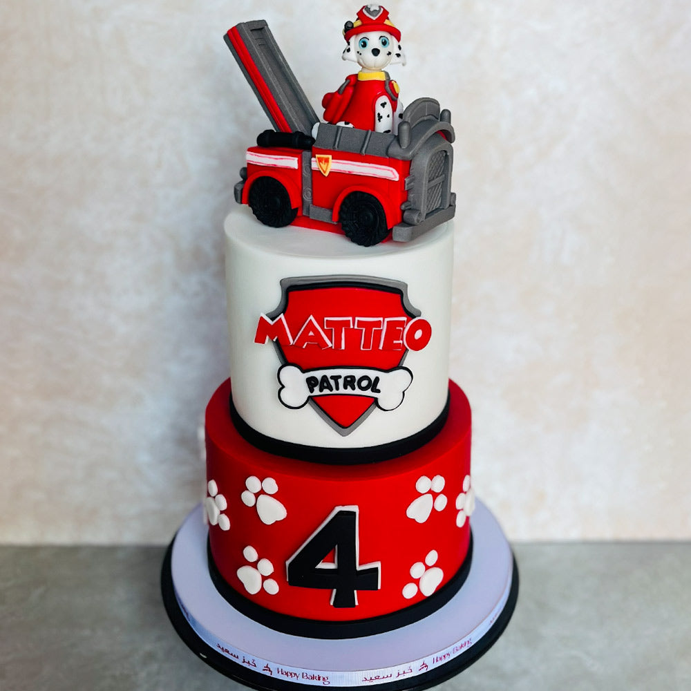 Paw Patrol Marshall Cake