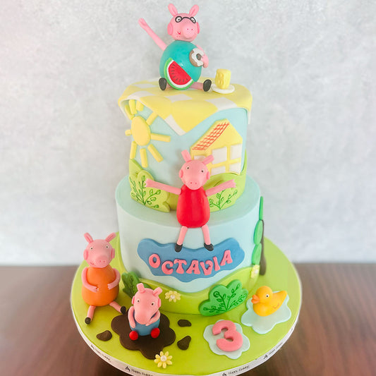 Peppa Pig & Family Cake