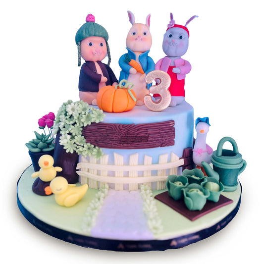 Peter Rabbit’s Garden Cake