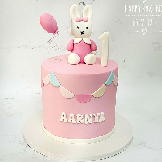 Pink Bunny Cake