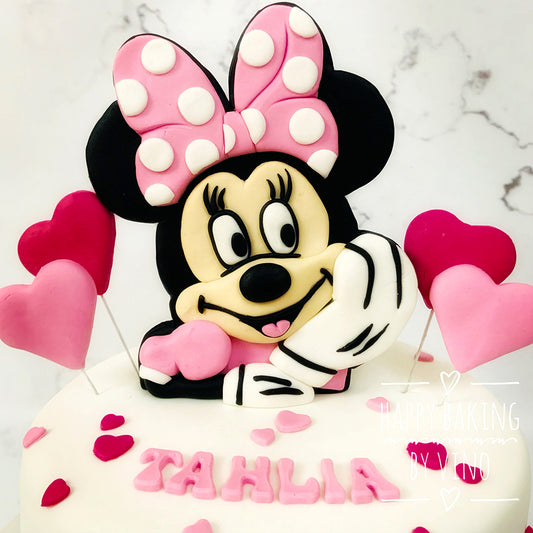 Pink Minnie Mouse Cake