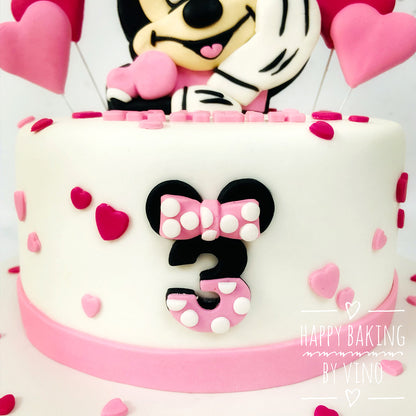 Pink Minnie Mouse Cake