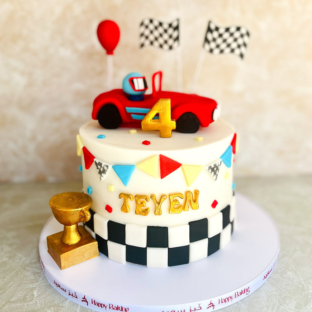 Red Racer Cake