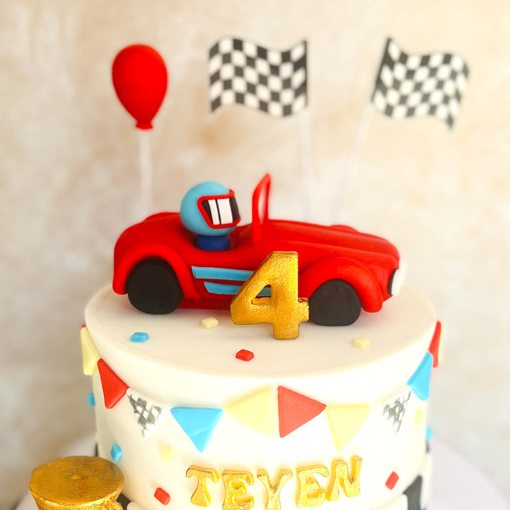 Red Racer Cake