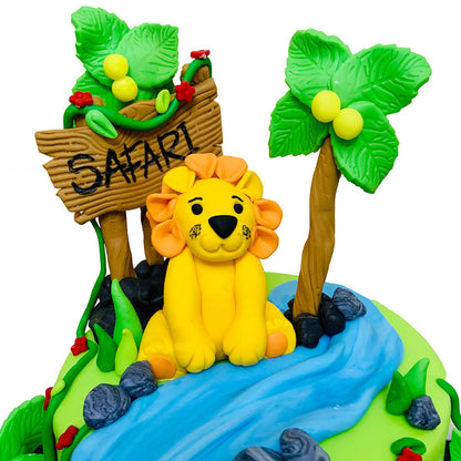 Safari Themed Cake