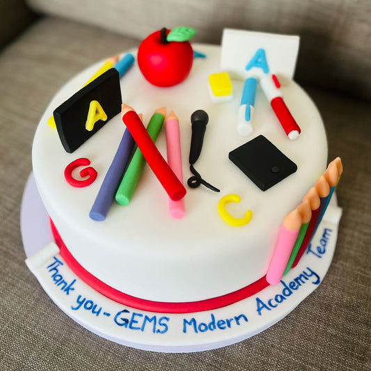School Themed Cake 02
