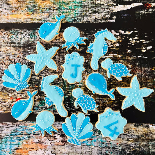Sea Creatures Cookies