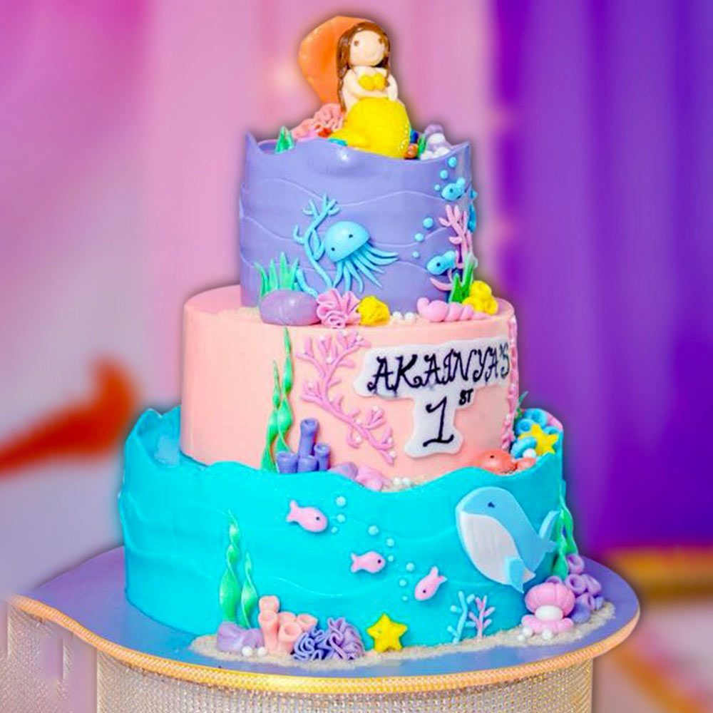 Sea Theme Cake