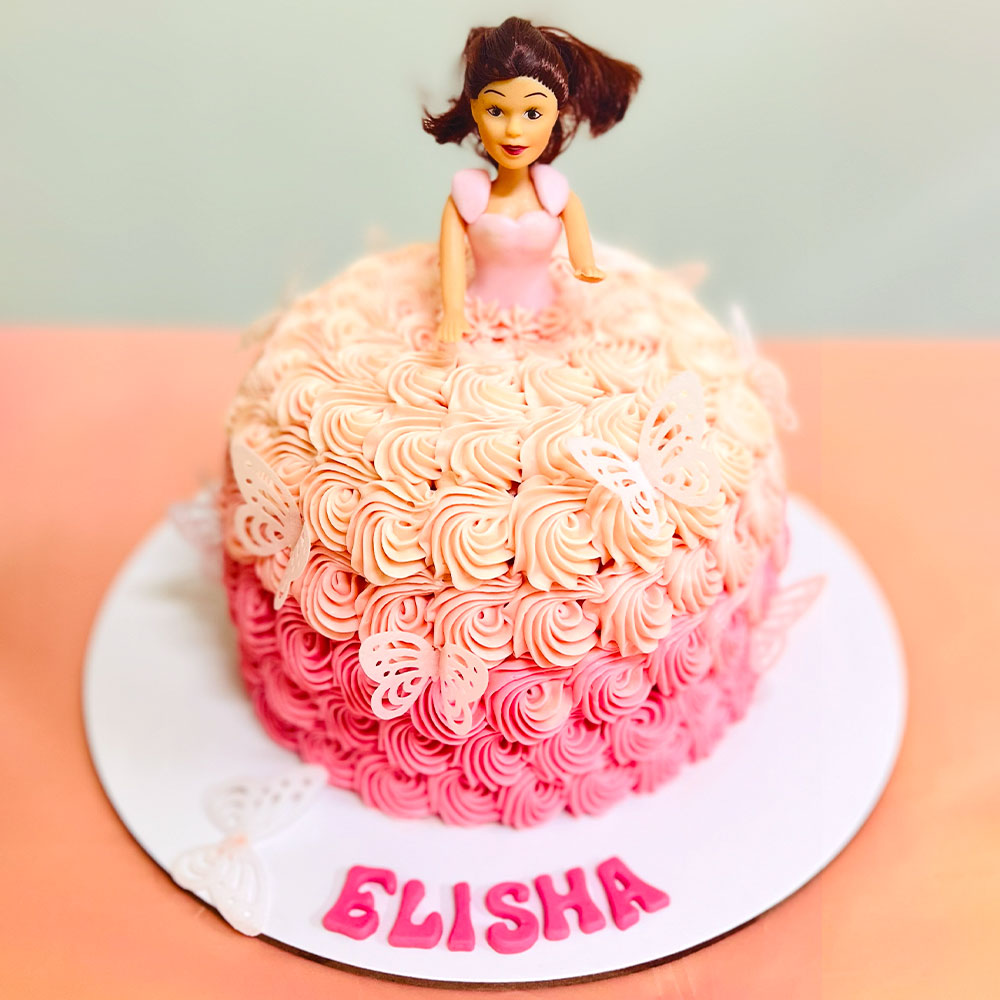 Simple Doll Cake