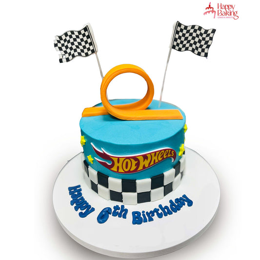 Simple Hot Wheel Cake