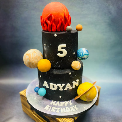 Solar System Cake
