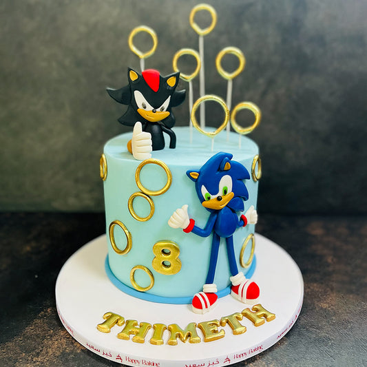 Sonic & Shadow Speed Cake