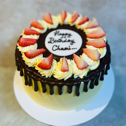 Strawberry Vanilla Bliss Cake