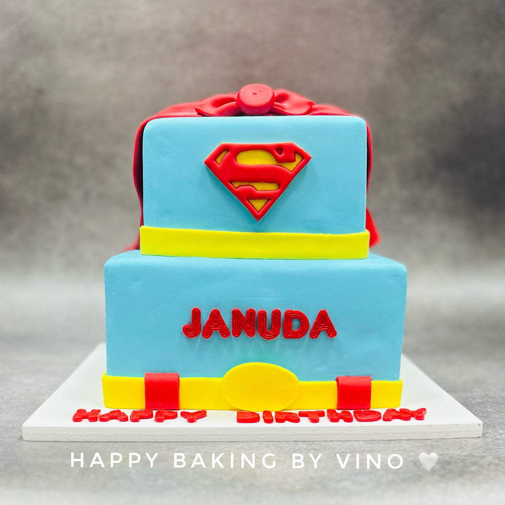 Superman Cake