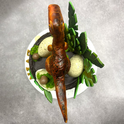 T-Rex Jungle Themed Cake