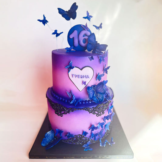 Teenage Butterfly Cake