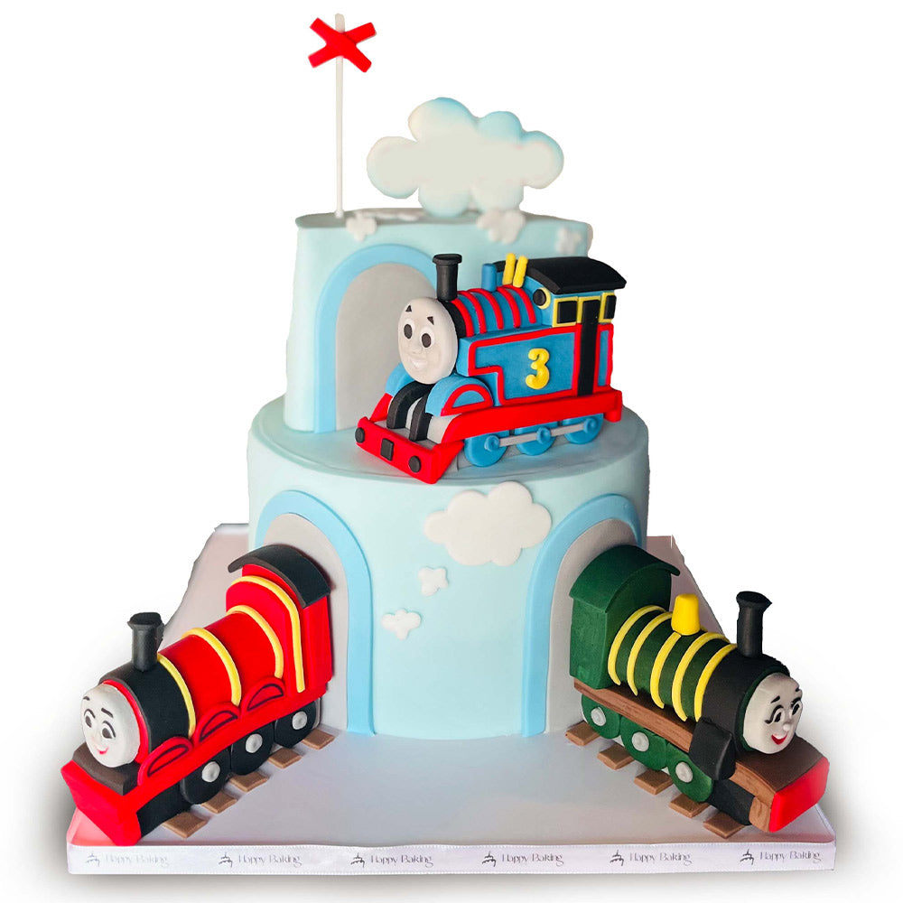 Thomas Train & The Friends Cake