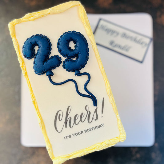 Timeless Number Cake