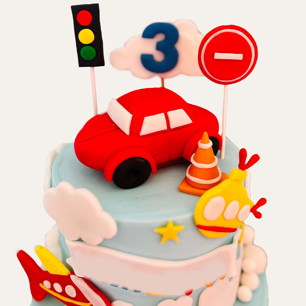 Vehicle Theme Cake
