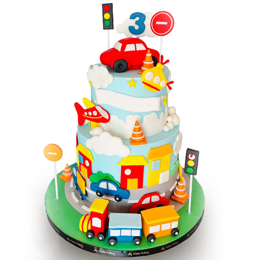 Vehicle Theme Cake