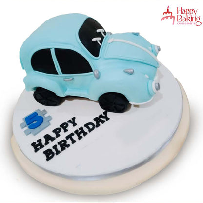 Volkswagen Beetle Car Cake