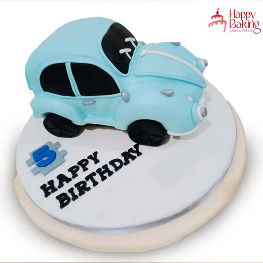 Volkswagen Beetle Car Cake