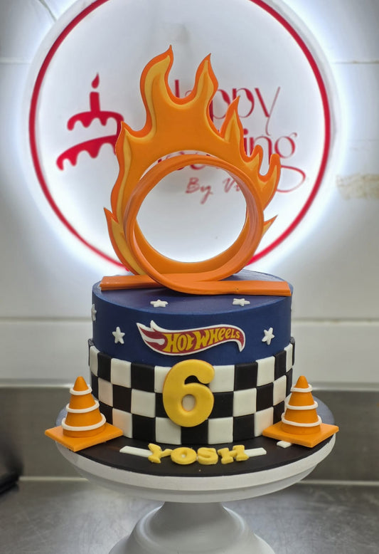 Hot Wheels Racer Cake