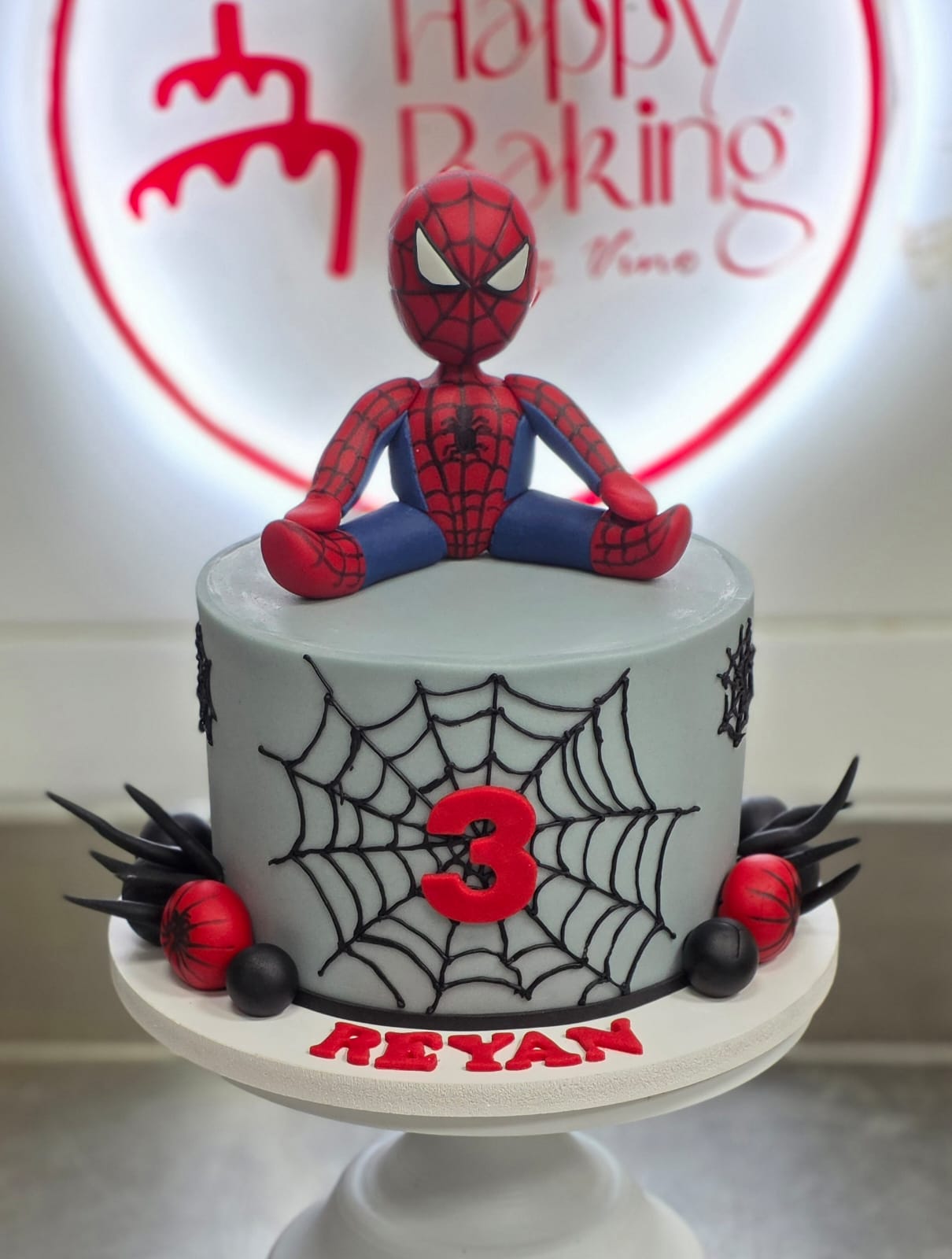 Spider Hero Cake
