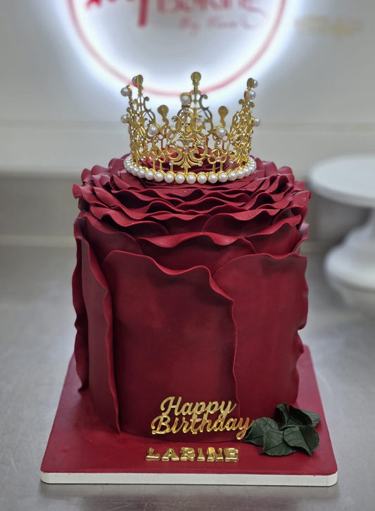 Rose Petal Elegance Cake