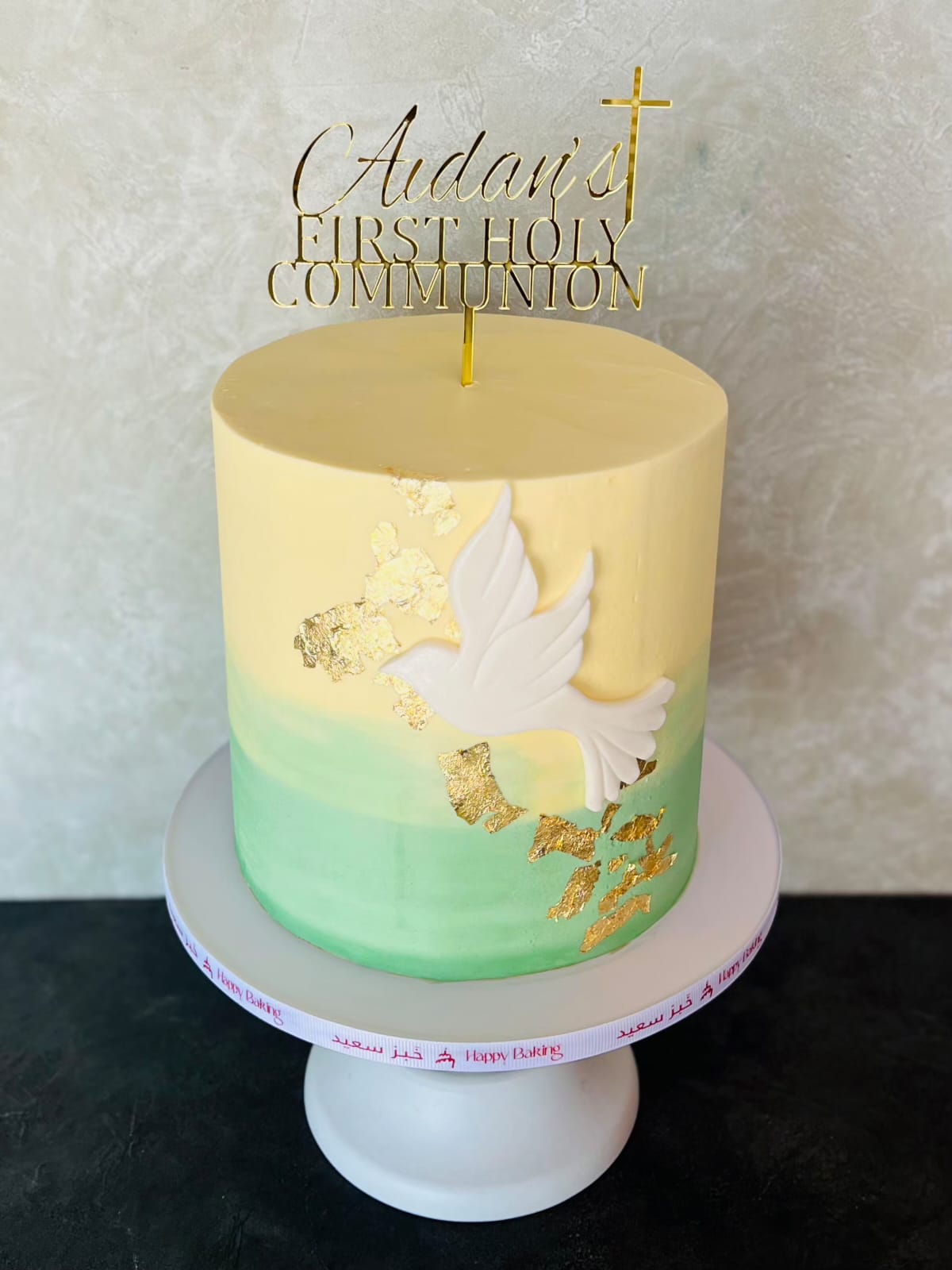 Holy Dove Communion Cake