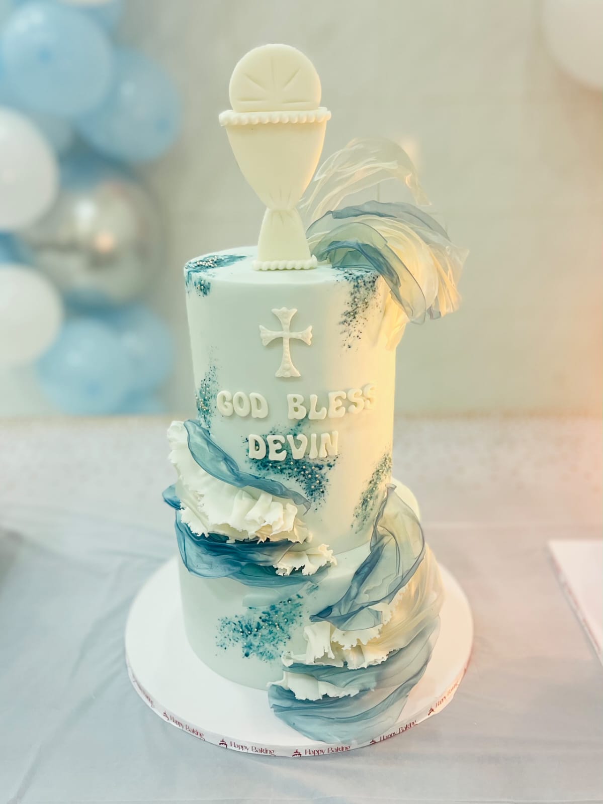 Holy Spirit Elegance Cake