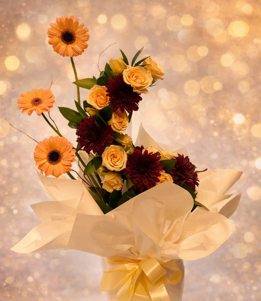 Golden Sunset Bloom